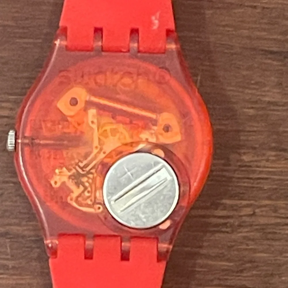 swatch Red and Yellow Watch - Picture 4 of 7